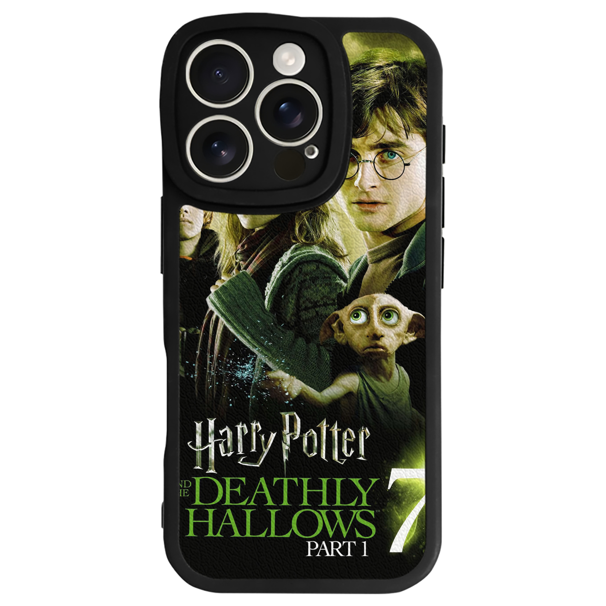 （画像用） Harry Potter ハリー・ポッターシリーズ 【iPhone 16シリーズ対応】シリコンスマホケース（レザー調） 材質：シリコン